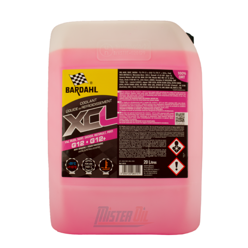 Bardahl Liquide de Refroidissement Rose Type D -25°C Pret A Utiliser (8315)