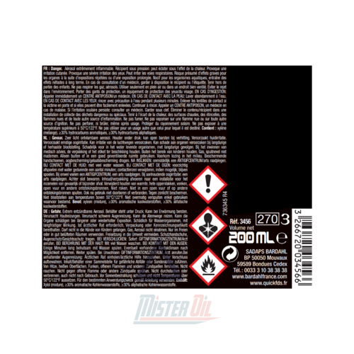 Bardahl Moto Nettoyant Carburateur (3456) - 4