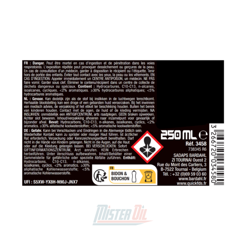 Bardahl Moto Décrassant Moteur 2T & 4T (3458) - 4