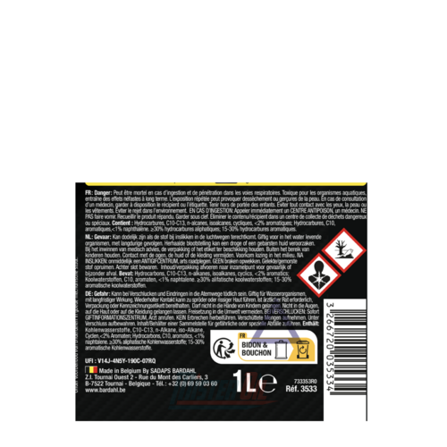 Bardahl Décrassant Moteur 5 En 1 Diesel (9574) 1L + 300ML GRATUITS PROMOBOX - 5