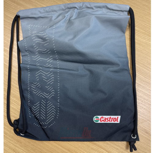 Castrol Sac à Dos Avec Des Cordons De Serrage Sombre - 2