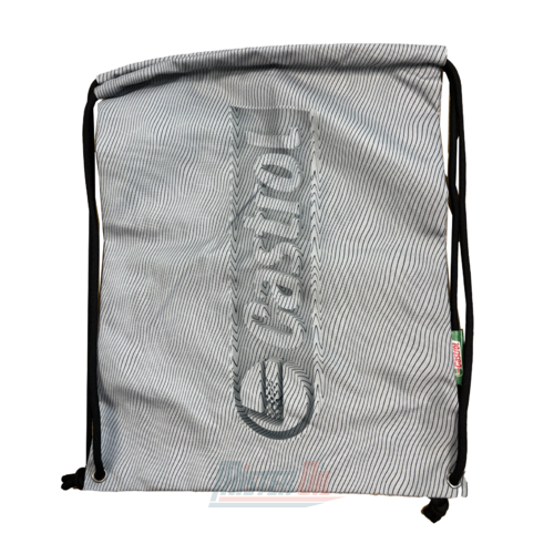Castrol Sac à Dos Avec Cordons De Serrage Gris