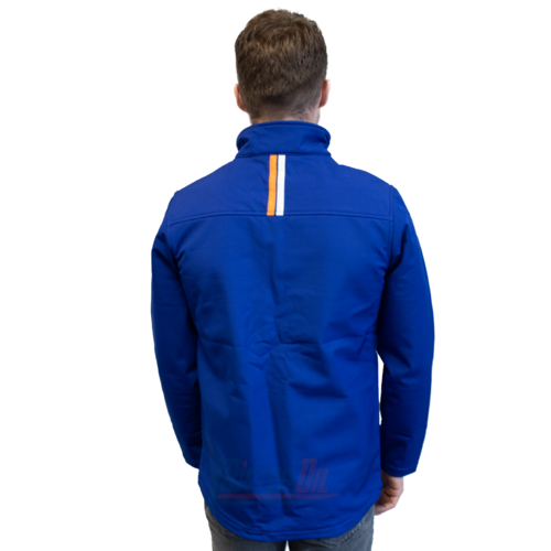 Gulf Softshell Bleu Logo + Rayure Poitrine S - 4