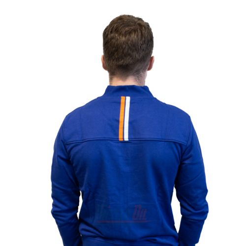 Gulf Sweatshirt Bleu Mince Logo Poitrine M - 3
