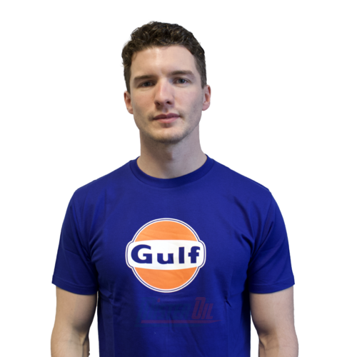 Gulf Tshirt Bleu Logo Poitrine XL - 2