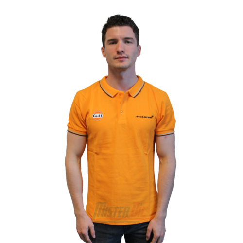 Gulf x McLaren Polo Orange M